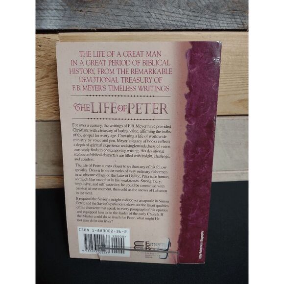The Life of Peter by F.B. Meyer Paperback ISBN # 9781883002237 - Picture 2 of 2